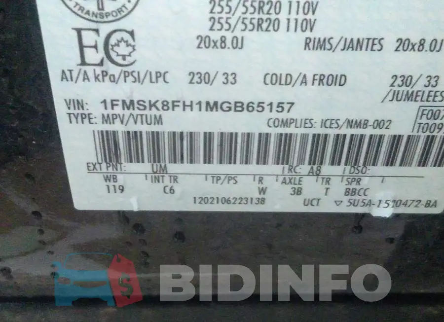 1FMSK8FH1MGB65157 Photo# 9