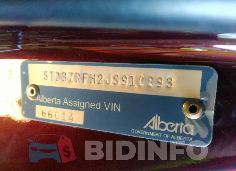 5TDBZRFH2JS910893 Photo# 9
