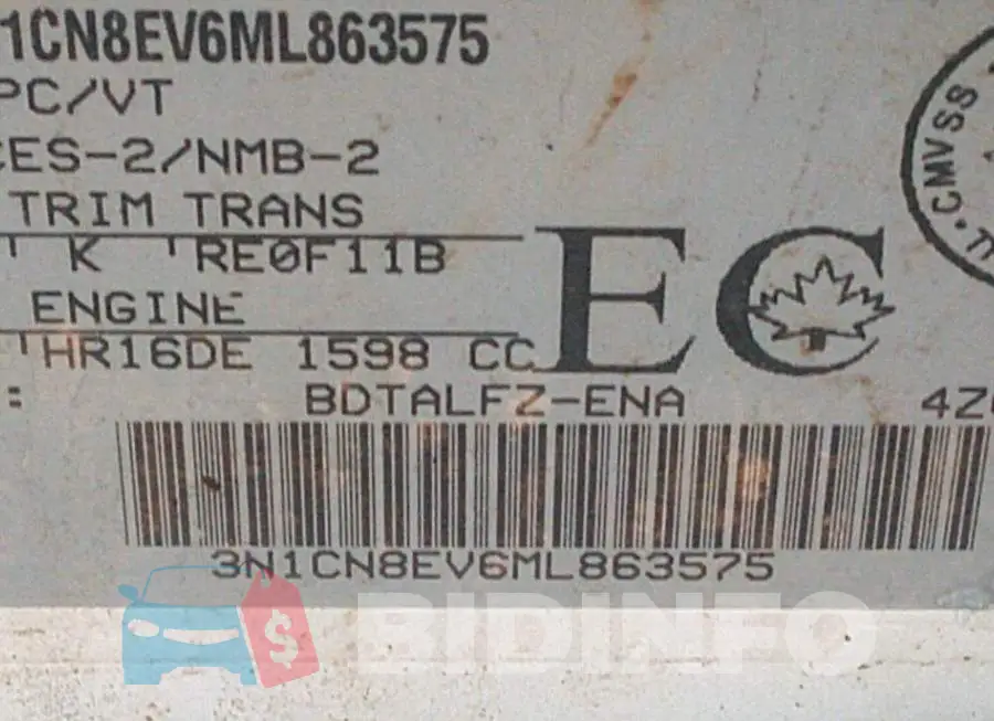 3N1CN8EV6ML863575 Photo# 9