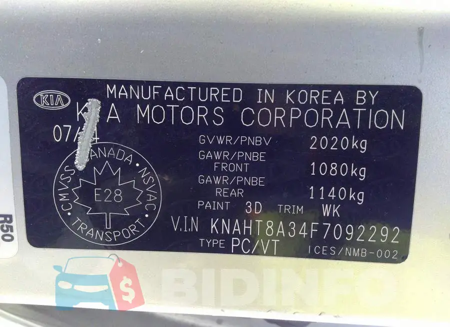 KNAHT8A34F7092292 Photo# 9