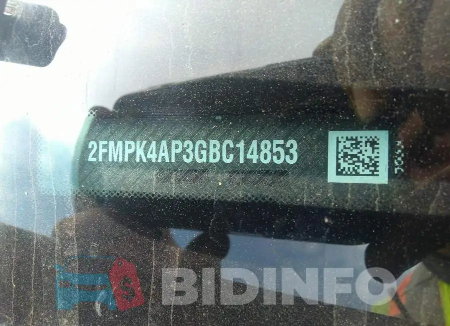 2FMPK4AP3GBC14853 Photo# 9