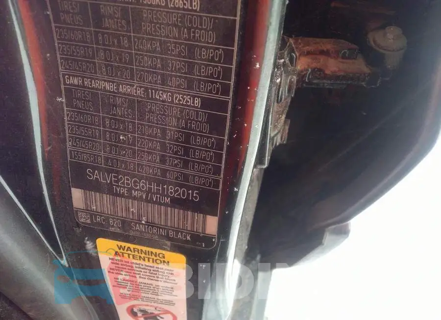 SALVE2BG6HH182015 Photo# 9