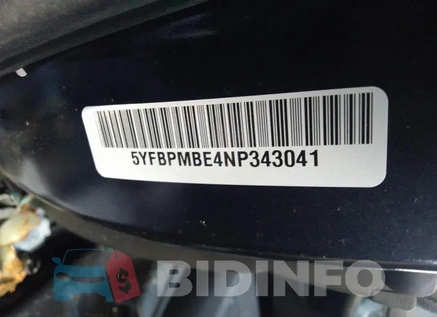 5YFBPMBE4NP343041 Photo# 9