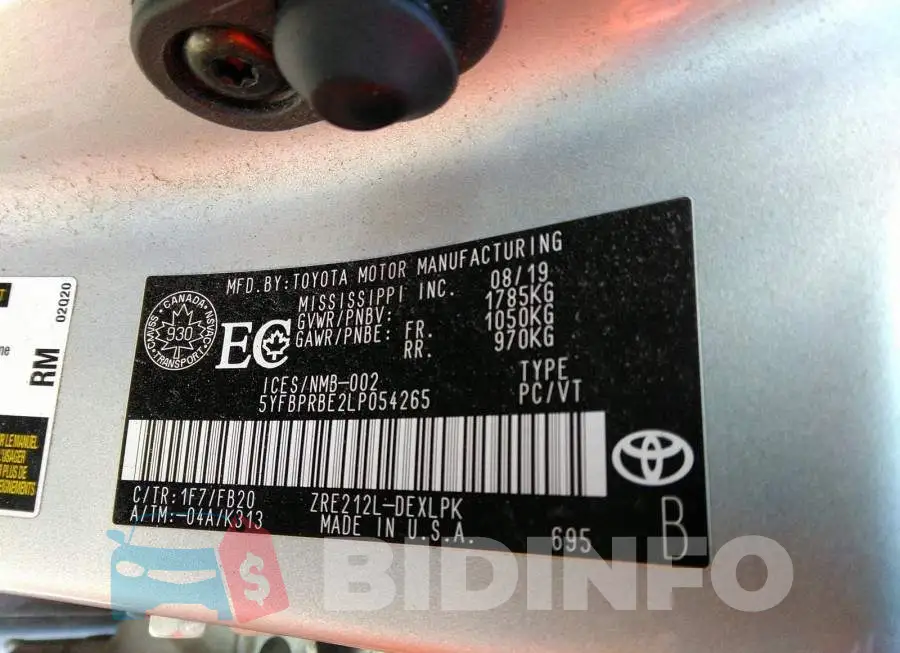5YFBPRBE2LP054265 Photo# 9