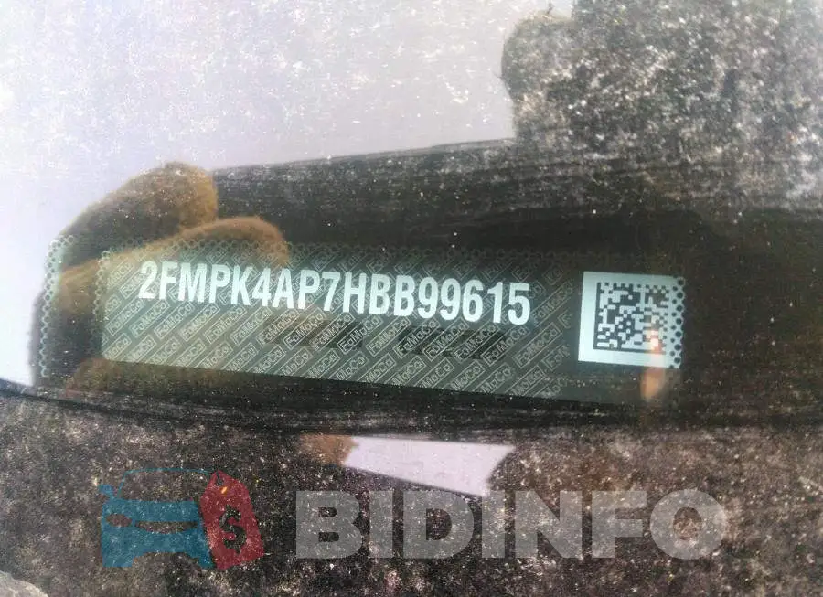 2FMPK4AP7HBB99615 Photo# 9