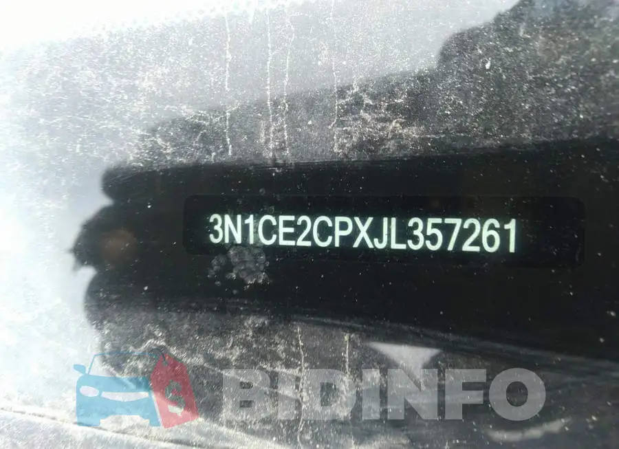 3N1CE2CPXJL357261 Photo# 9