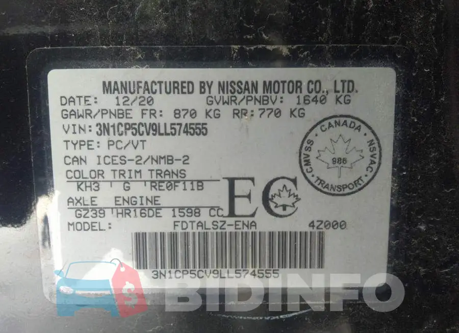 3N1CP5CV9LL574555 Photo# 9