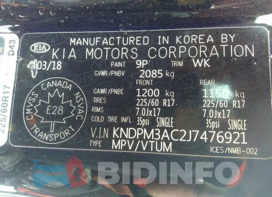 KNDPM3AC2J7476921 Photo# 9
