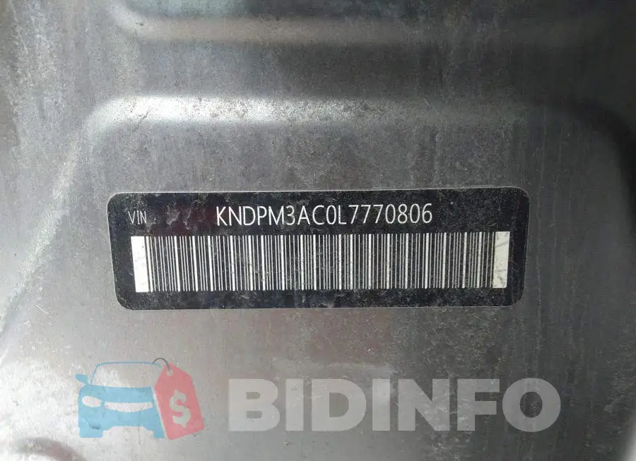 KNDPM3AC0L7770806 Photo# 9