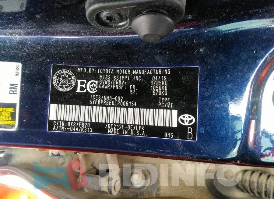 5YFBPRBE6LP006154 Photo# 9