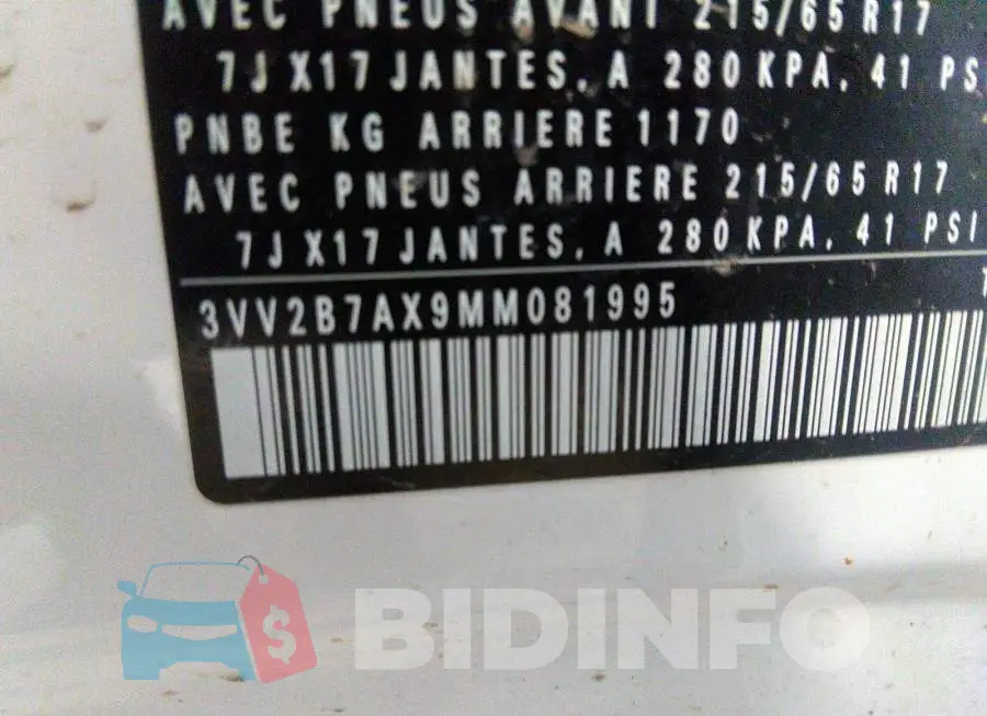 3VV2B7AX9MM081995 Photo# 9