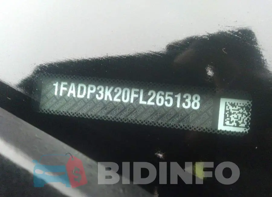 1FADP3K20FL265138 Photo# 9