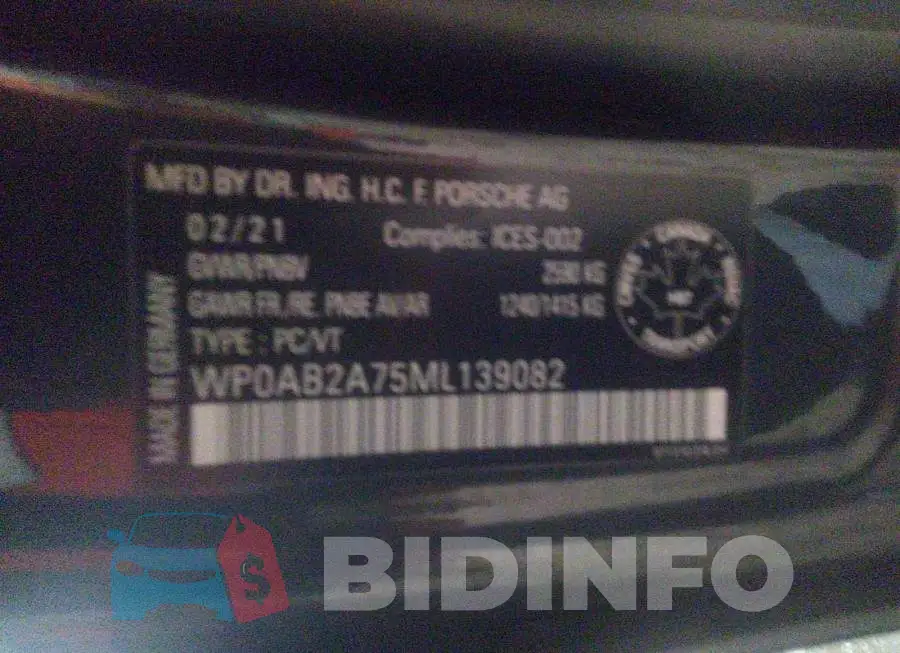 WP0AB2A75ML139082 Photo# 9