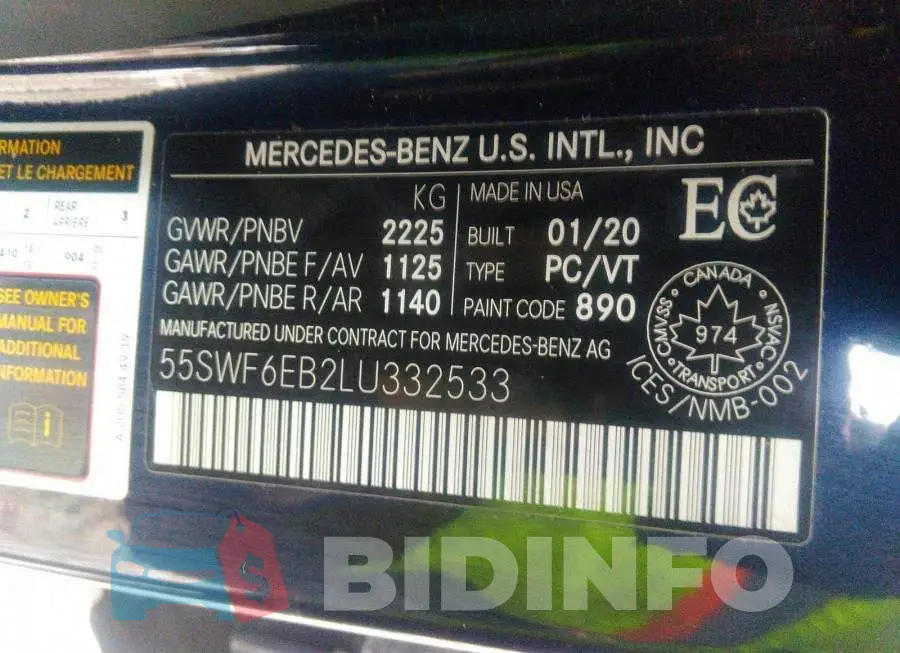 55SWF6EB2LU332533 Photo# 9