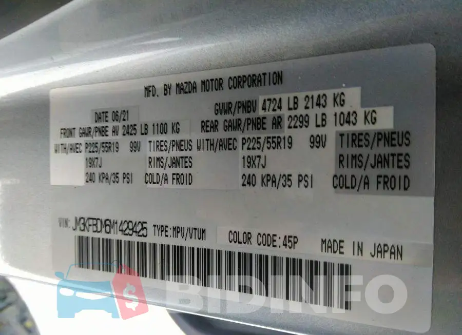 JM3KFBDM6M1429425 Photo# 9