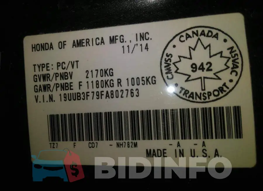 19UUB3F79FA802763 Photo# 9