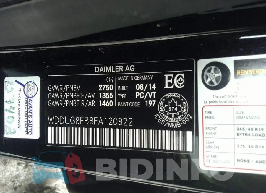 WDDUG8FB8FA120822 Photo# 9