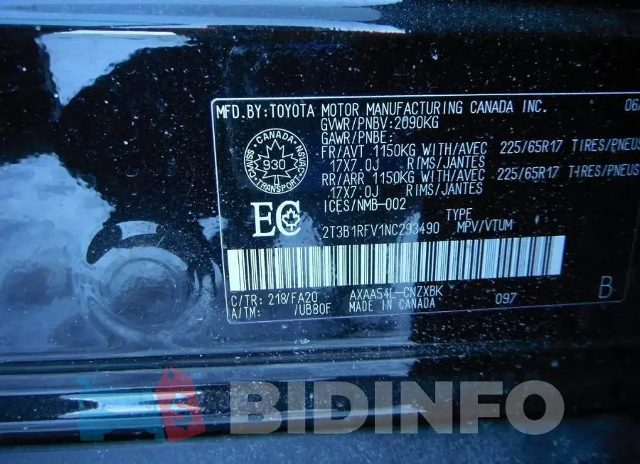 2T3B1RFV1NC293490 Photo# 9