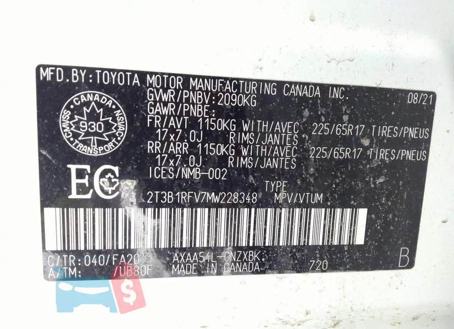 2T3B1RFV7MW228348 Photo# 9