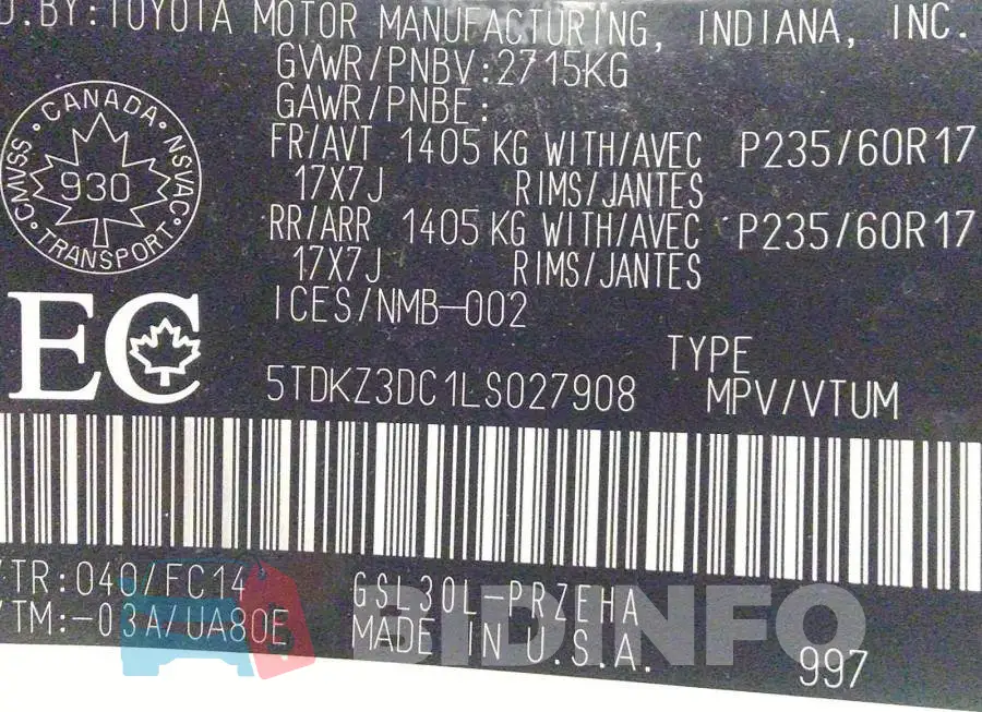 5TDKZ3DC1LS027908 Photo# 9