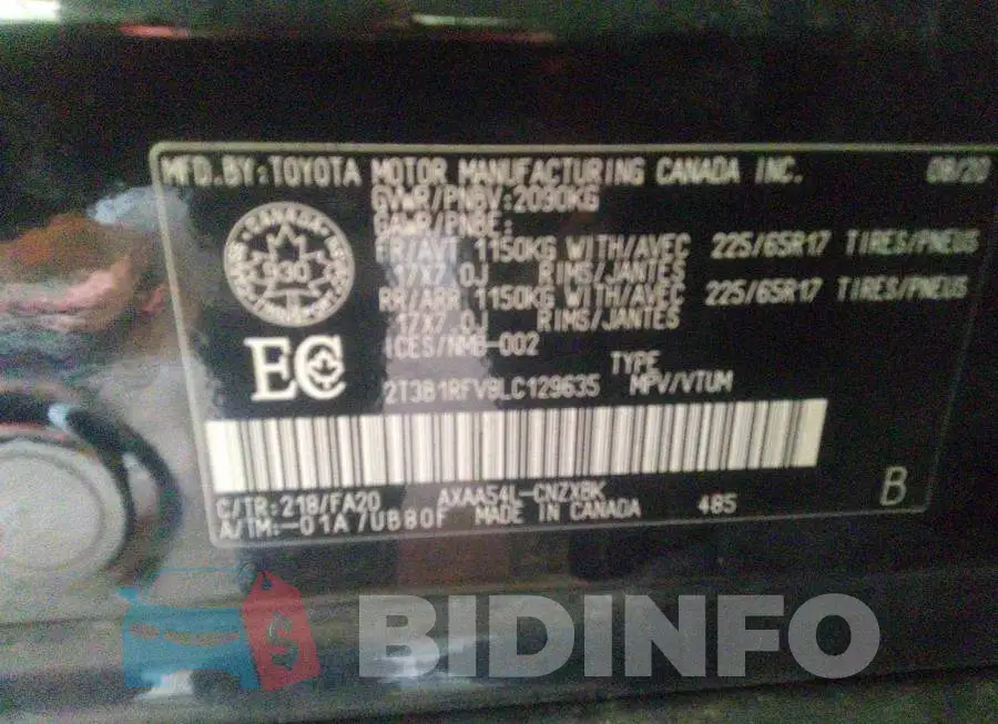 2T3B1RFV8LC129635 Photo# 9