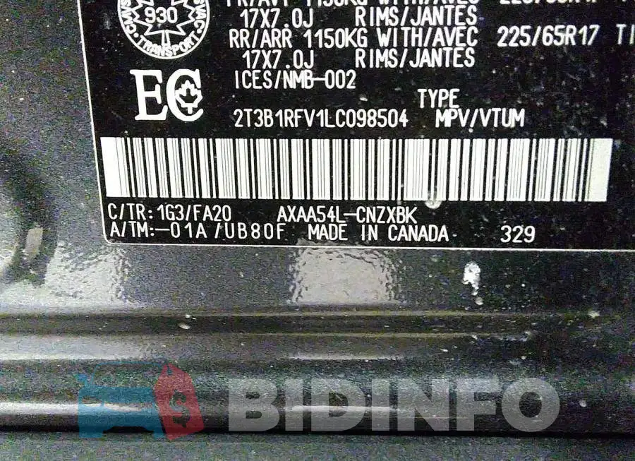 2T3B1RFV1LC098504 Photo# 9