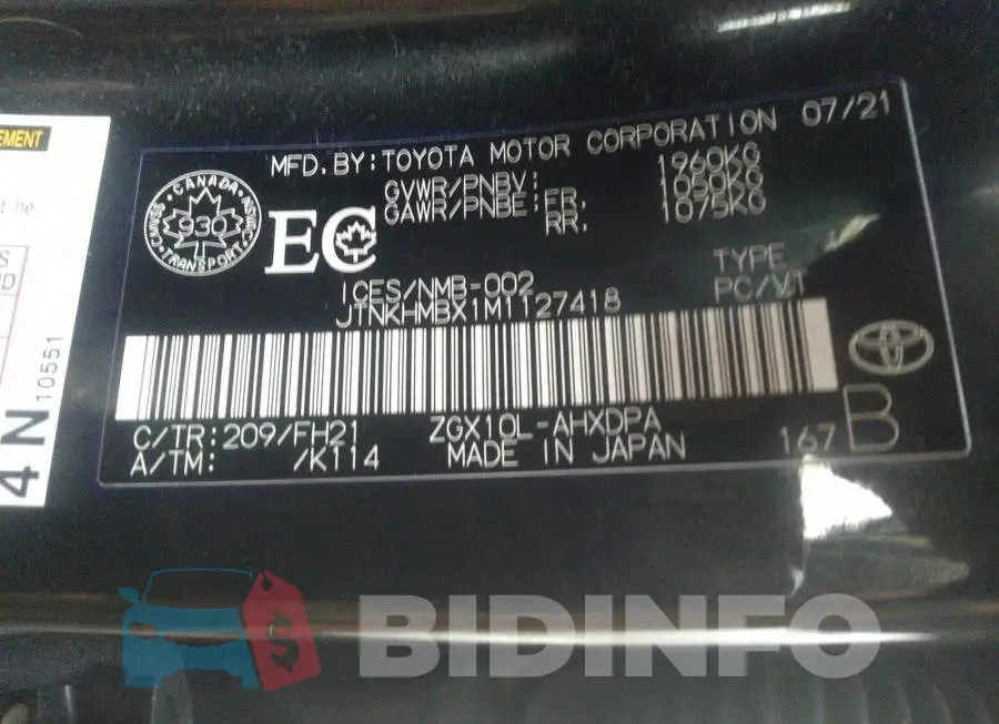 JTNKHMBX1M1127418 Photo# 9