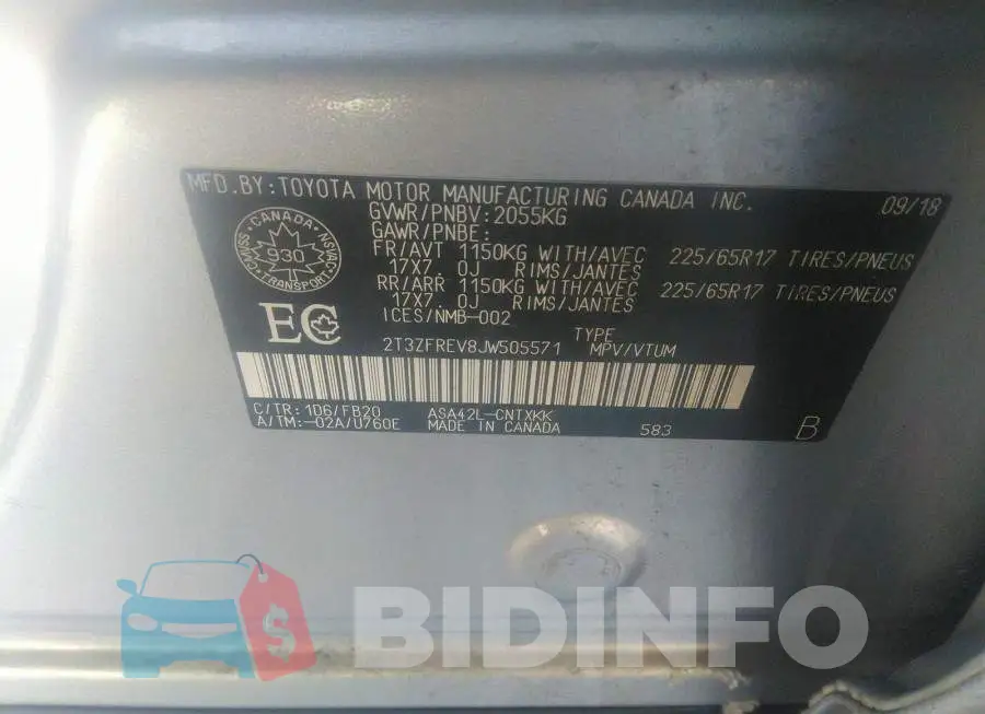 2T3ZFREV8JW505571 Photo# 10