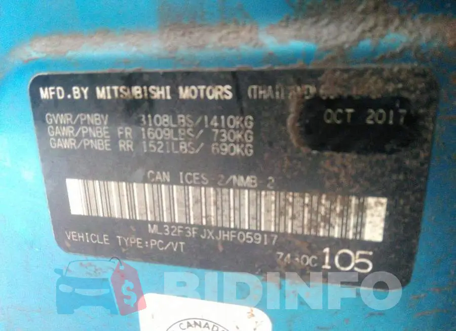 ML32F3FJXJHF05917 Photo# 9