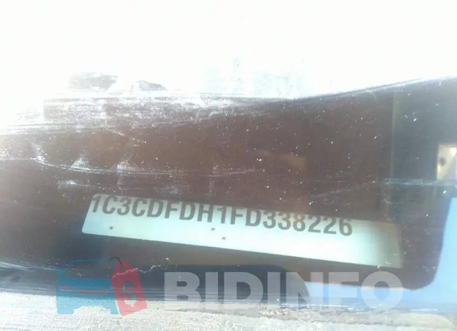 1C3CDFDH1FD338226 Photo# 9