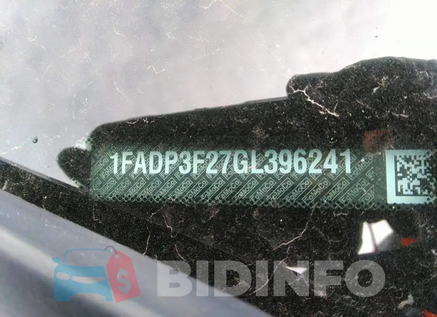 1FADP3F27GL396241 Photo# 9