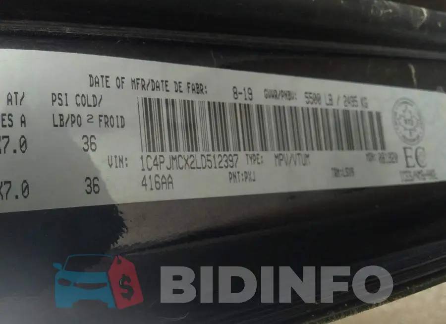 1C4PJMCX2LD512397 Photo# 9