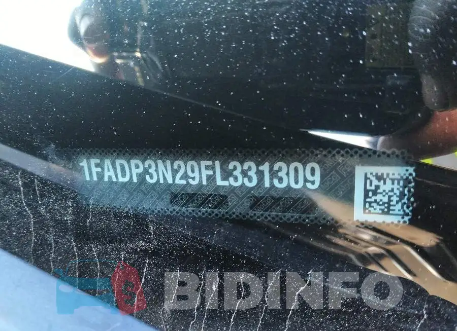 1FADP3N29FL331309 Photo# 9