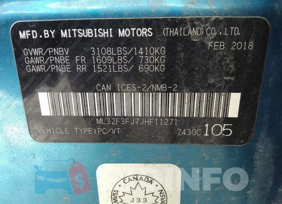 ML32F3FJ7JHF11271 Photo# 9