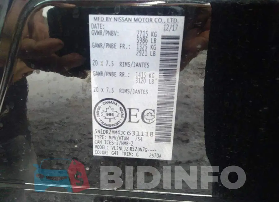 5N1DR2MM4JC631118 Photo# 9