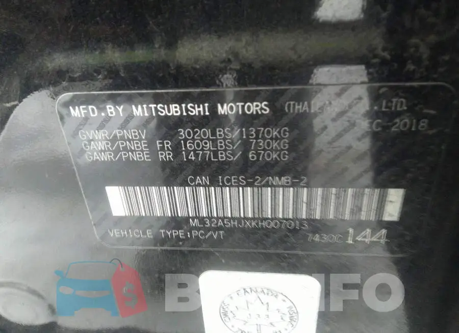 ML32A5HJXKH007013 Photo# 9