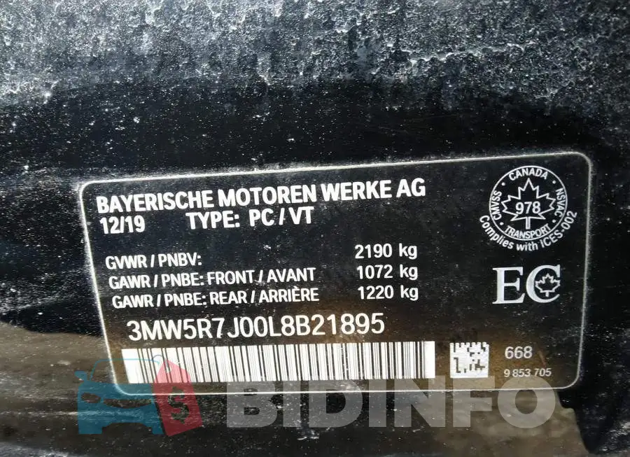3MW5R7J00L8B21895 Photo# 9