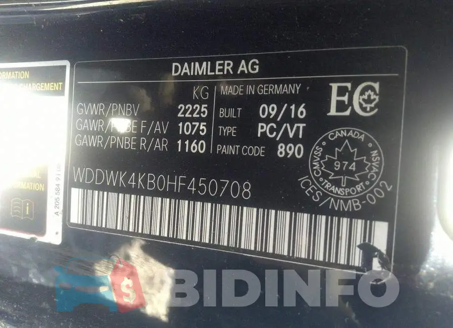 WDDWK4KB0HF450708 Photo# 9