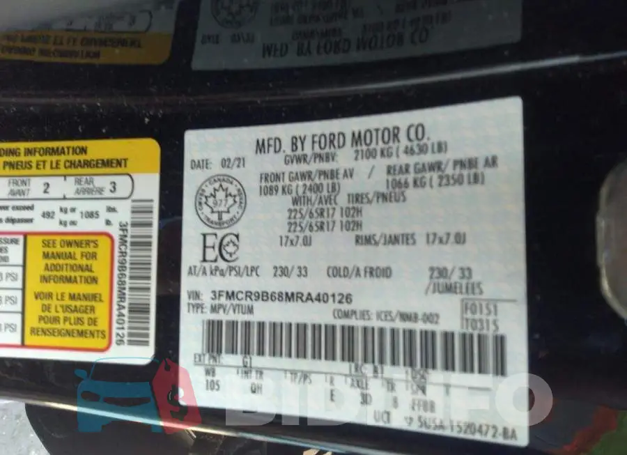 3FMCR9B68MRA40126 Photo# 9