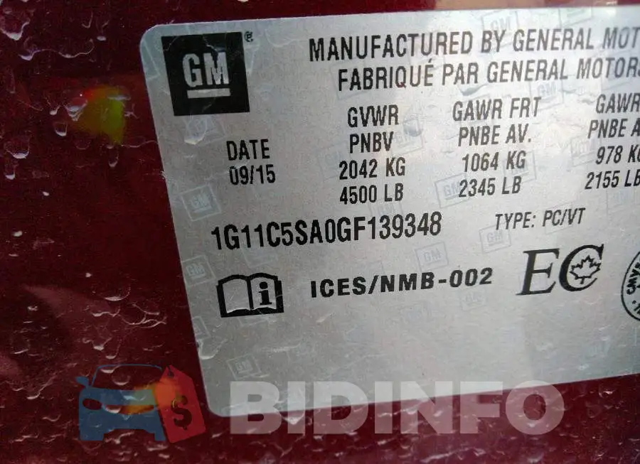 1G11C5SA0GF139348 Photo# 9