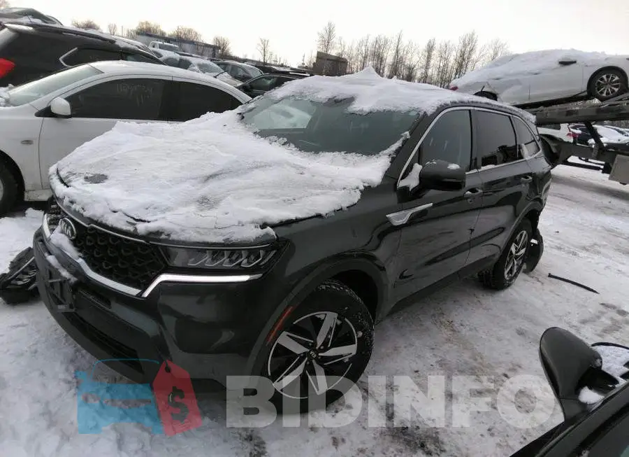 KIA Sorento LX 2021 Green Auto 2.5L | 5XYRGDLCXMG003343 | Bidinfo APP