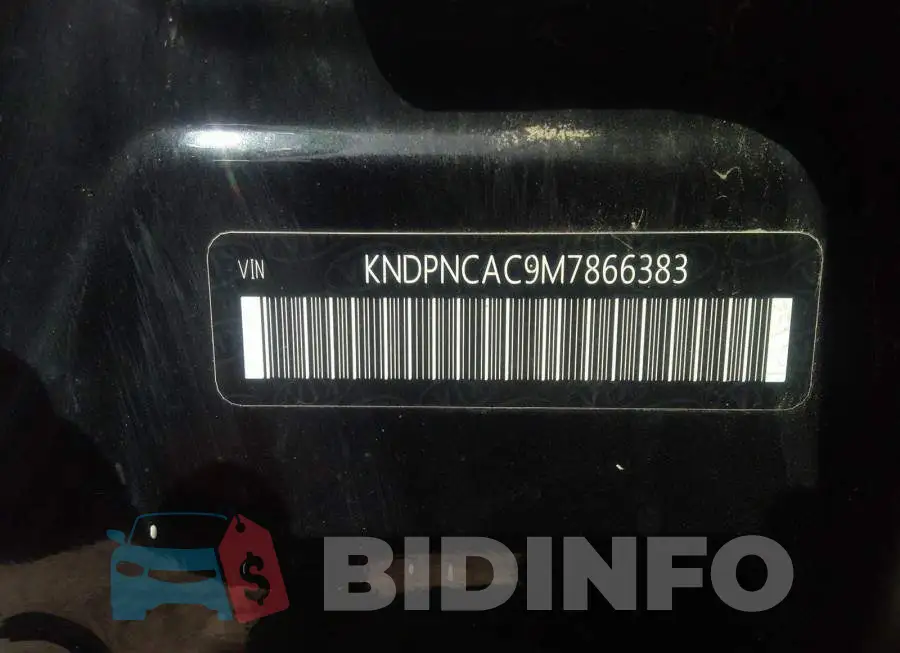 KNDPNCAC9M7866383 Photo# 9