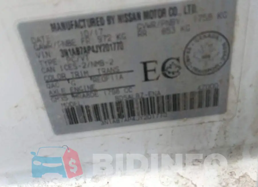3N1AB7AP4JY201770 Photo# 9