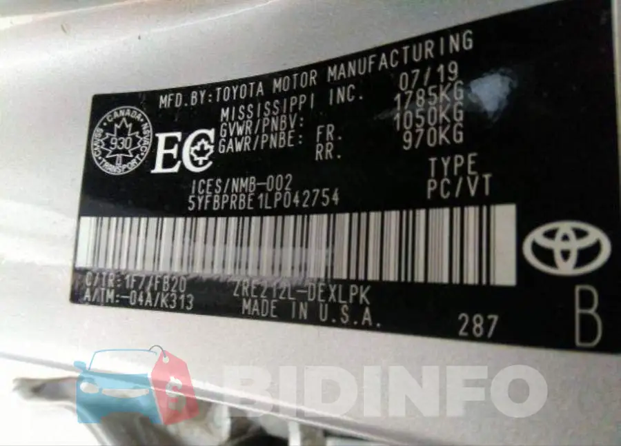 5YFBPRBE1LP042754 Photo# 10