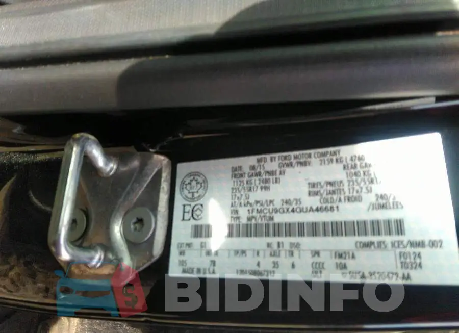 1FMCU9GX4GUA46681 Photo# 9