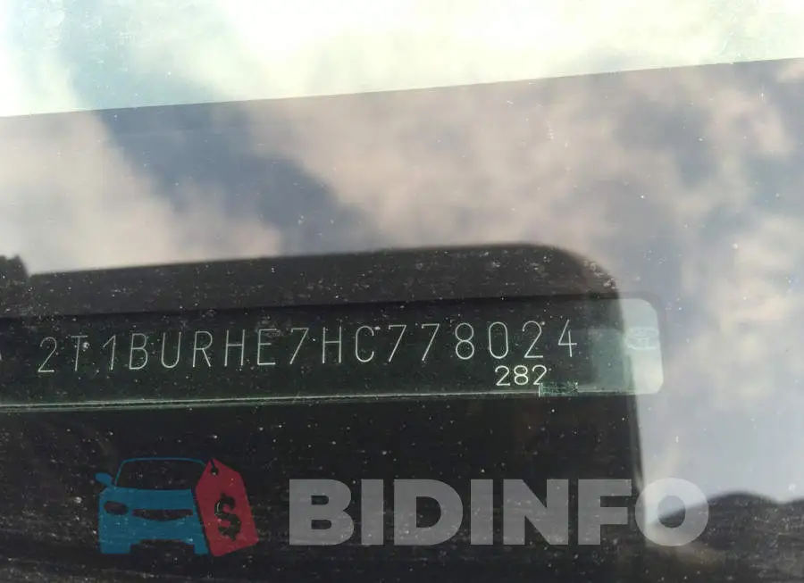 2T1BURHE7HC778024 Photo# 9