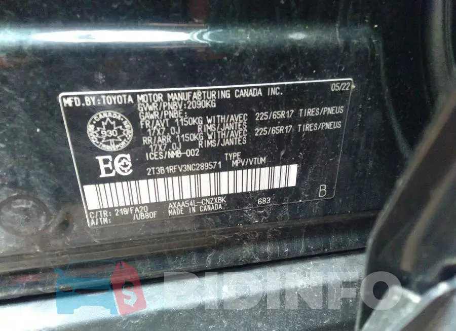 2T3B1RFV3NC289571 Photo# 9