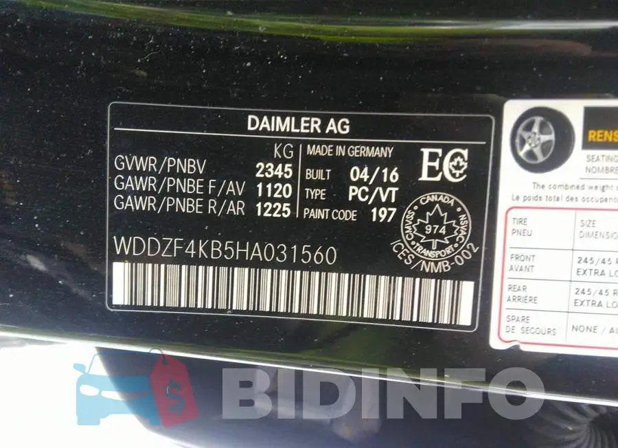 WDDZF4KB5HA031560 Photo# 9