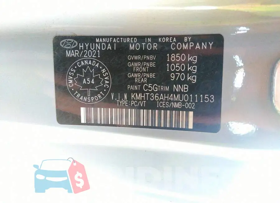 KMHT36AH4MU011153 Photo# 9