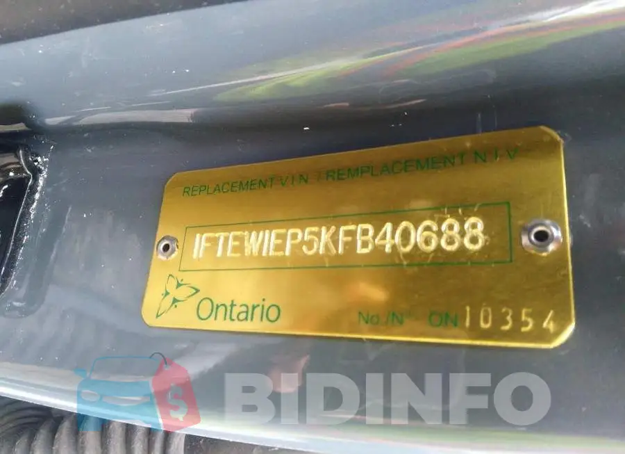 1FTEW1EP5KFB40688 Photo# 9